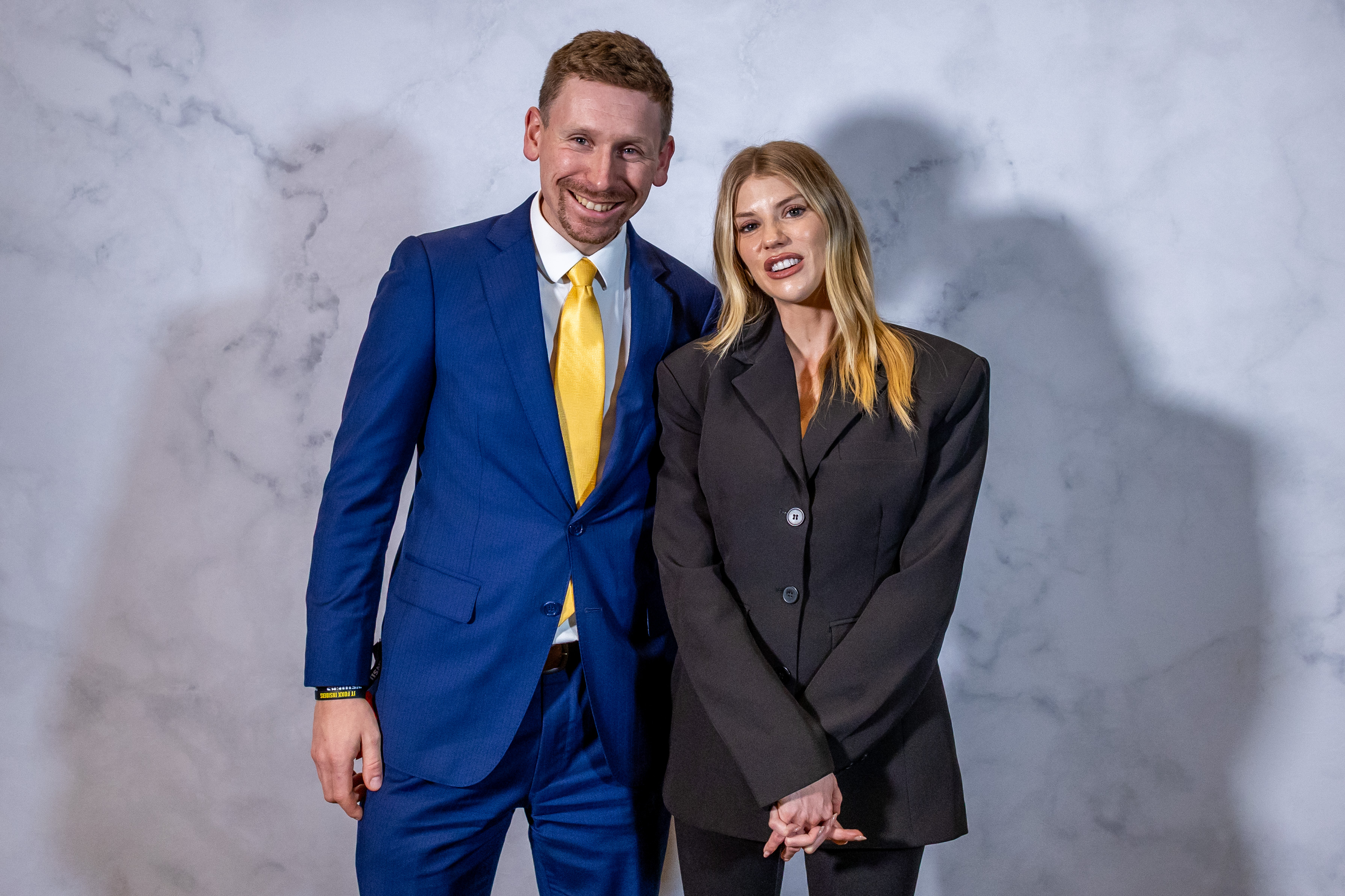 Vincent with Charlotte McKinney